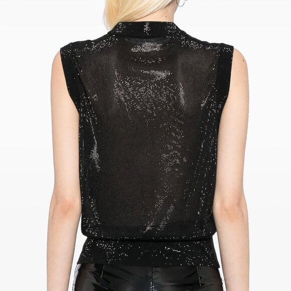 Alexander Wang Hotfix Crystal Tank Top, size S, NWT - Picture 3 of 7
